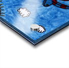 Birdie In Blue Acrylic print