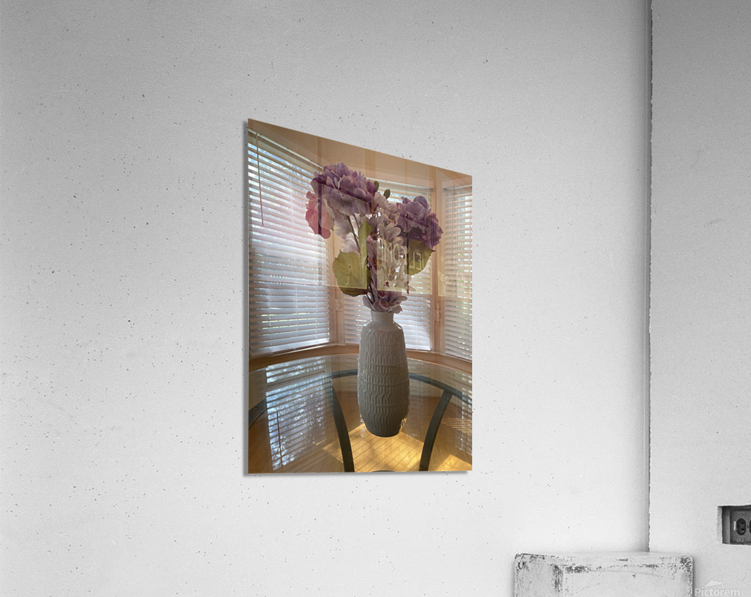 Flowers at Breakfast - 2 Acrylic Print