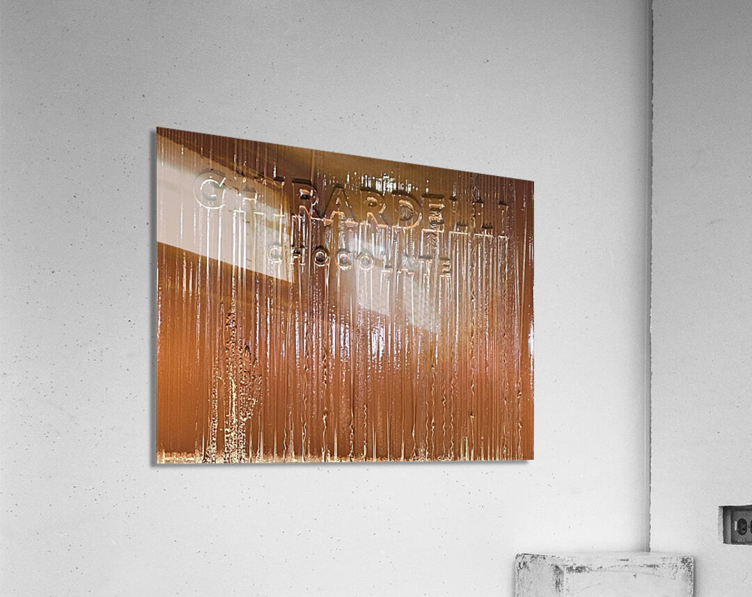 Ghirardelli Live Chocolate Drip Acrylic Print