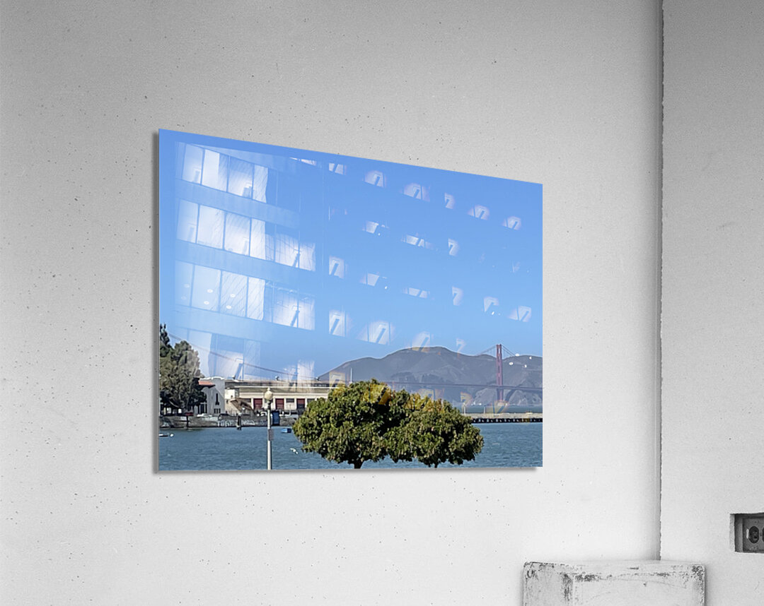 The Golden Gate Bridge Horizon - San Francisco Acrylic Print