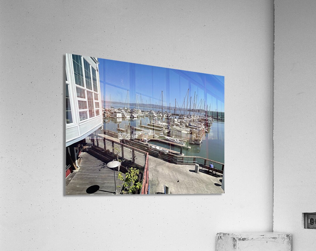 The Marina at Fishermans Wharf - San Francisco - 1 Acrylic Print