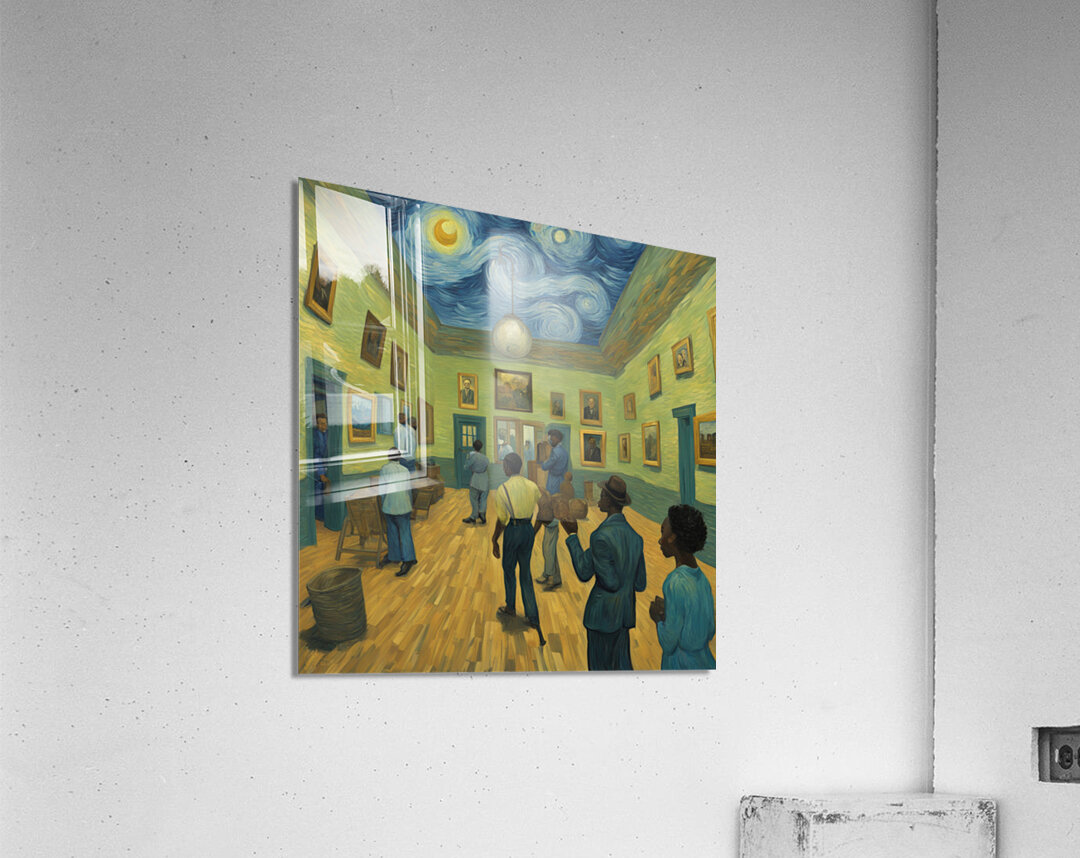 Viewing Their History Acrylic Print