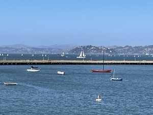 Sailing  on San Francisco Bay
