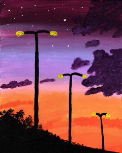 Night Lights and The Horizon