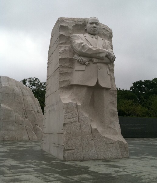 Dr. Martin Luther KIng Jr Memorial 2 Print