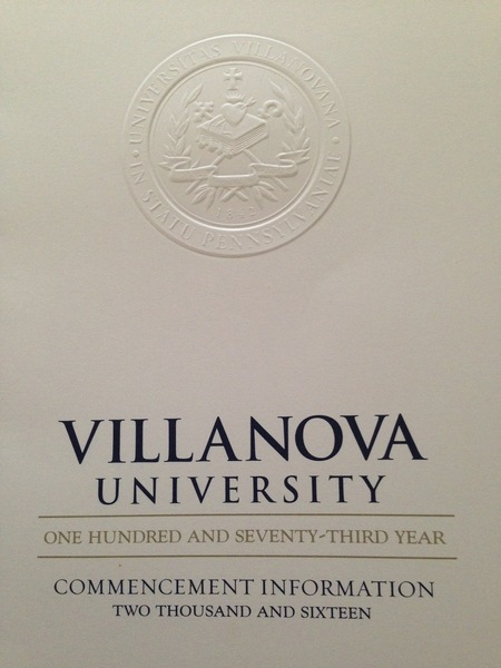 Villanova Commencement 2016 Print