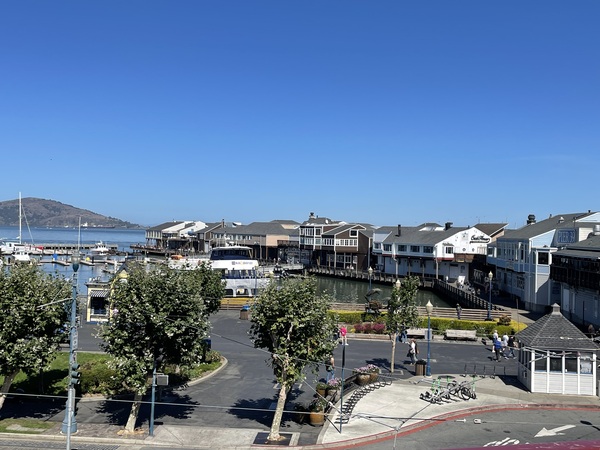 Pier 39 at Fishermans Wharf - San Francisco Print