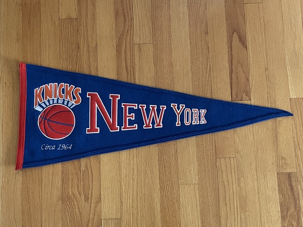 New York Knicks Vintage Banner Print