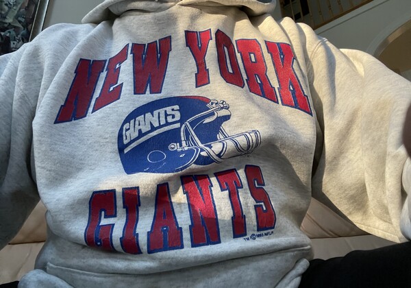 NYG Hoodie Print