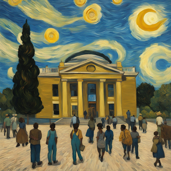 Walking to View Their History Print