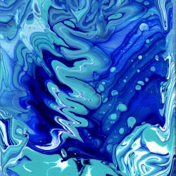 Abstract Blue