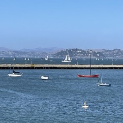 Sailing  on San Francisco Bay