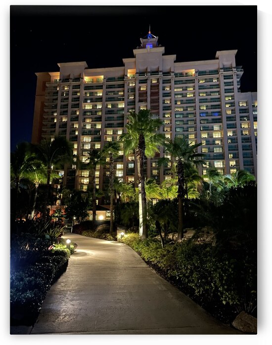 Bahamas Resort at Night by mouserack