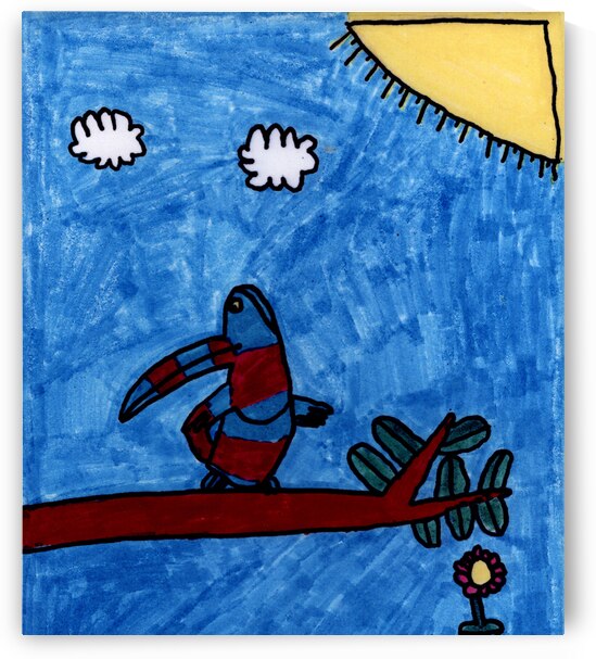 Birdie In Blue by mouserack