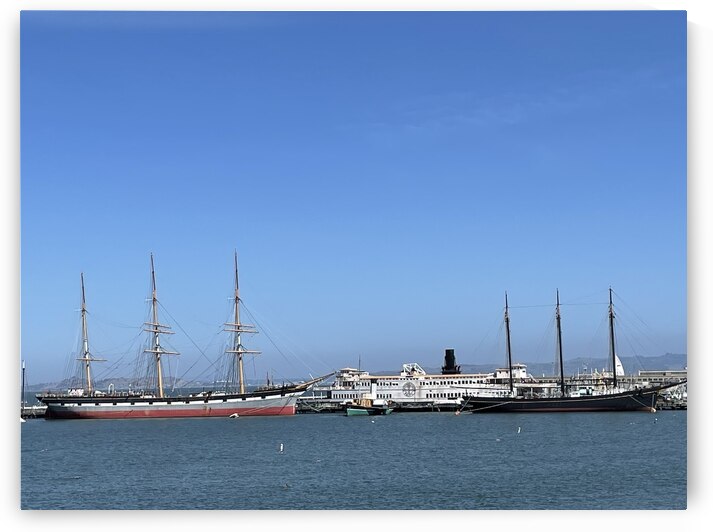 Maritime Boats on San Francisco Bay - 2 by mouserack