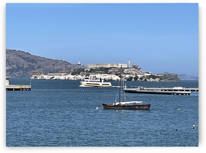 Alcatraz the Boats & The Bay by mouserack