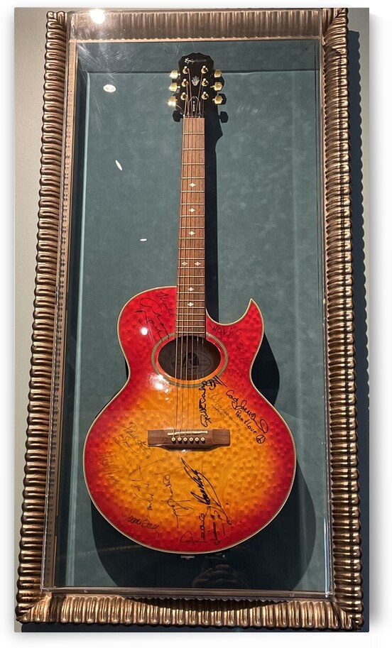 The Autographed Guitar by mouserack