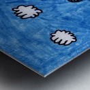 Birdie In Blue Metal print