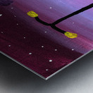 Night Lights and The Horizon Metal print