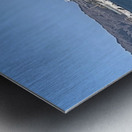 Alcatraz the Boats & The Bay Metal print