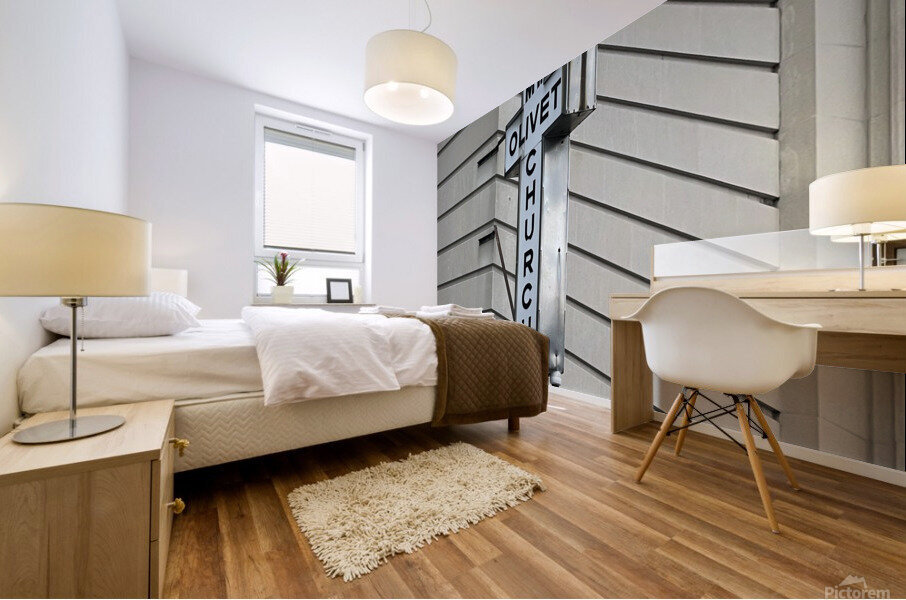 MT. Olivet Church Mural print