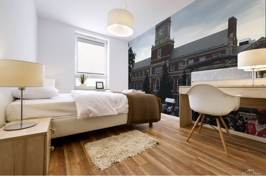 Howard University Founders Libray - Homecoming 2019 Mural print