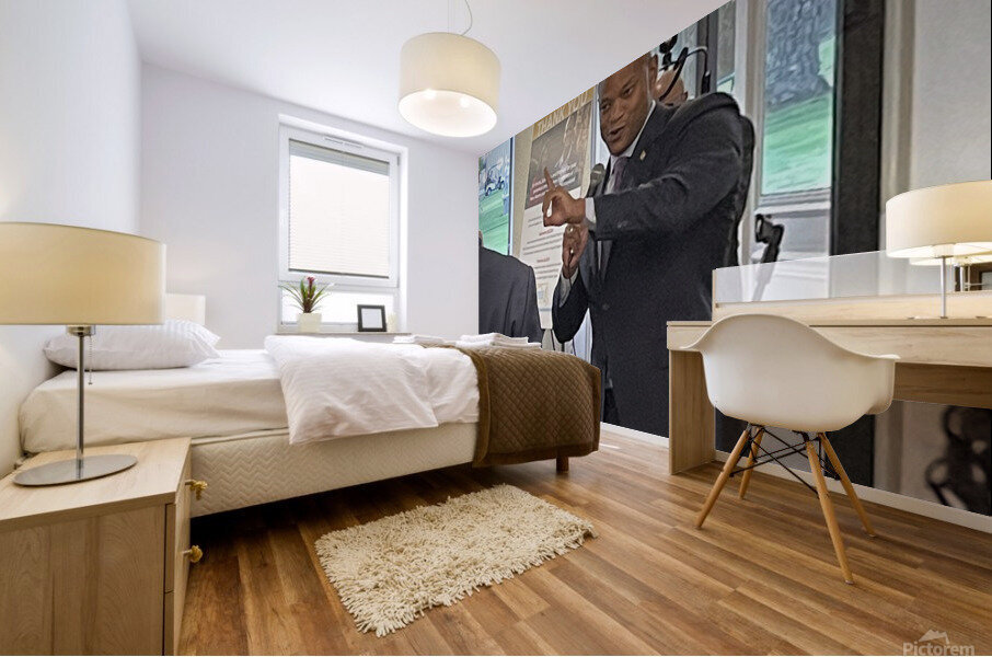 Wes Moore II Mural print