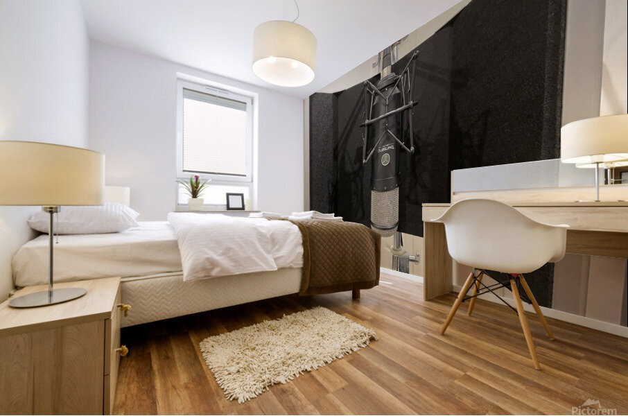 Vocals In The Studio Mural print