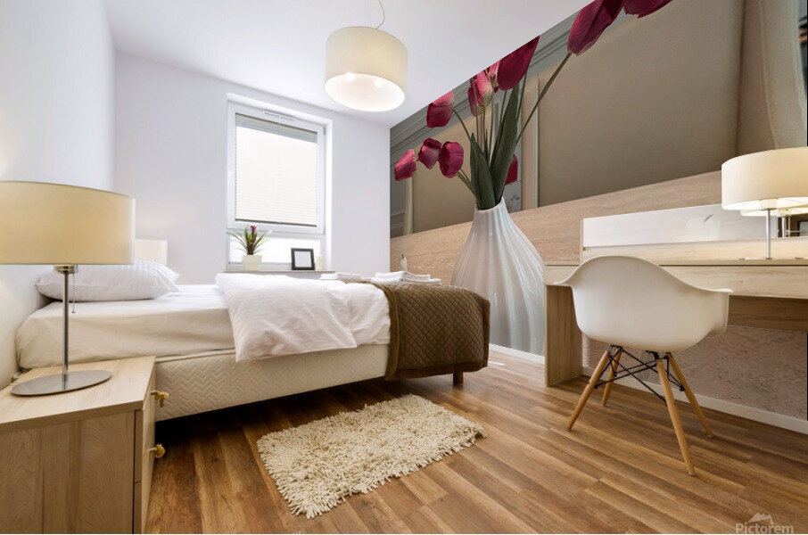 Dinner Table Agrangement Mural print