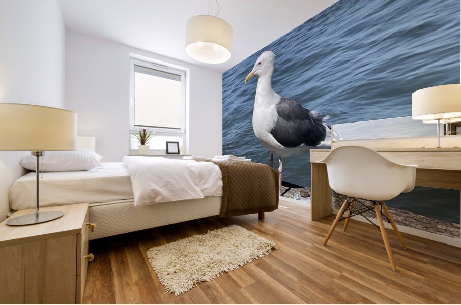 Little Birdie at Fishermans Wharf - San Francisco - 6 Mural print