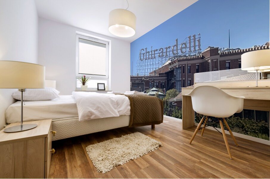 Ghirardelli - San Francisco Mural print