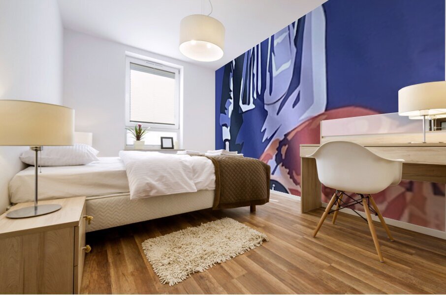 Fishermans Wharf - San Francisco Mural print