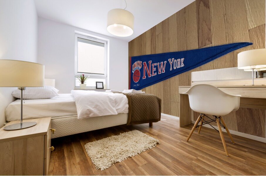 New York Knicks Vintage Banner Mural print