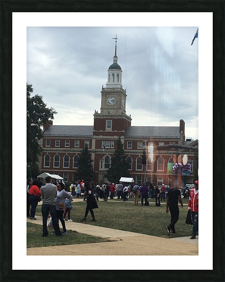 Howard University Founders Libray - Homecoming 2019 Picture Frame print