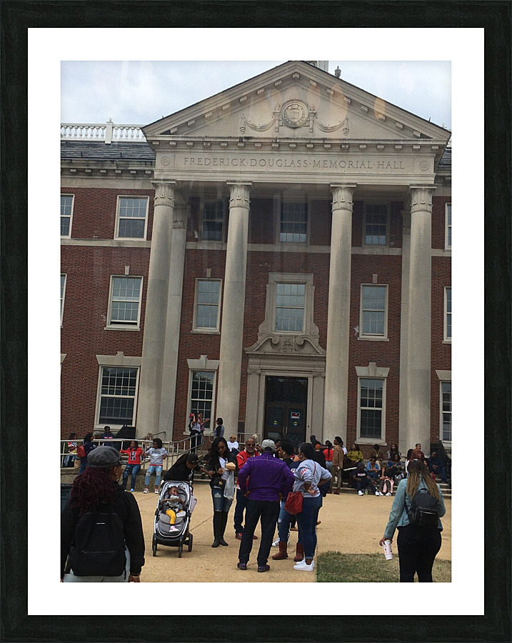 Howard University Frederick Douglass Hall - Homecoming 2019 Picture Frame print