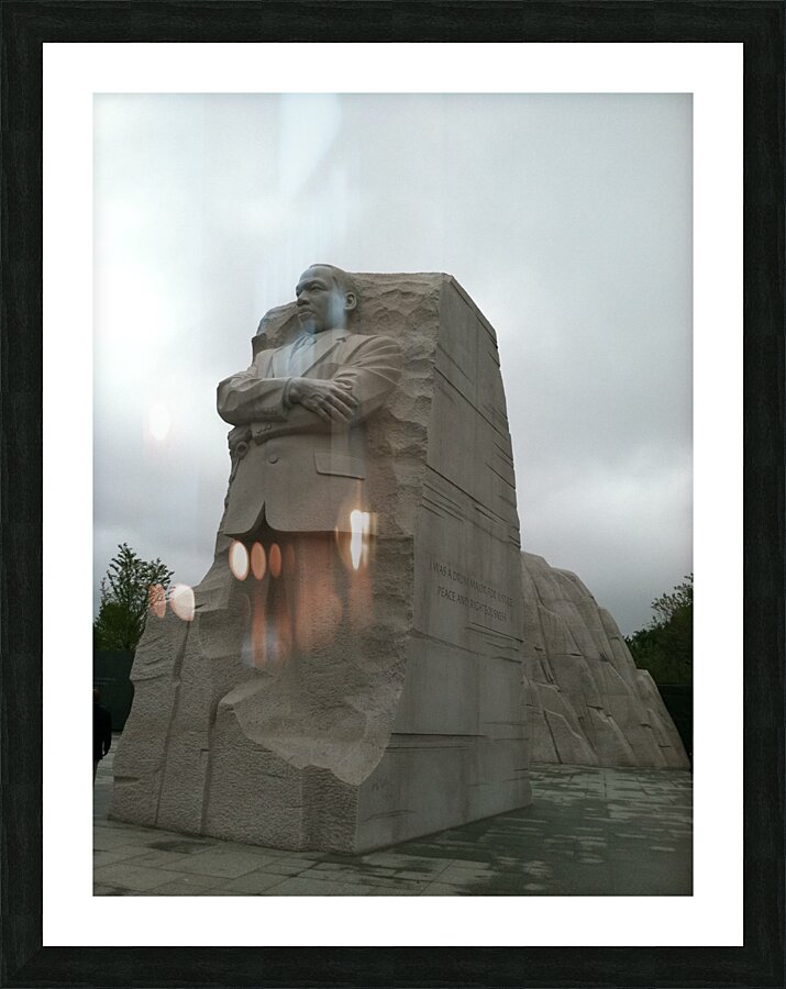 Dr. Martin Luther KIng Jr Memorial 1 Picture Frame print