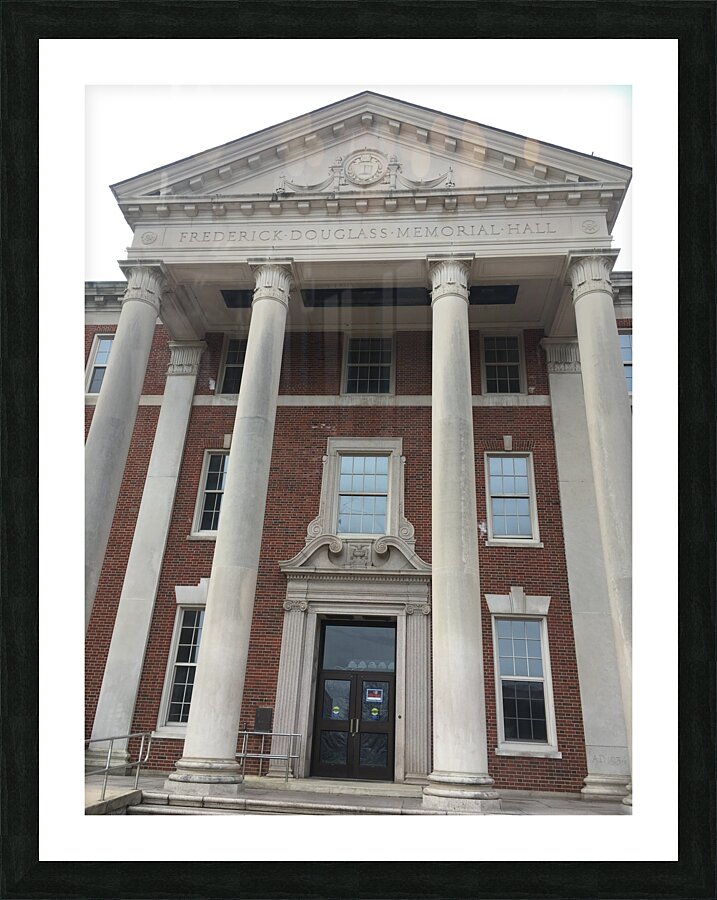Howard University Frederick Douglass Hall Picture Frame print