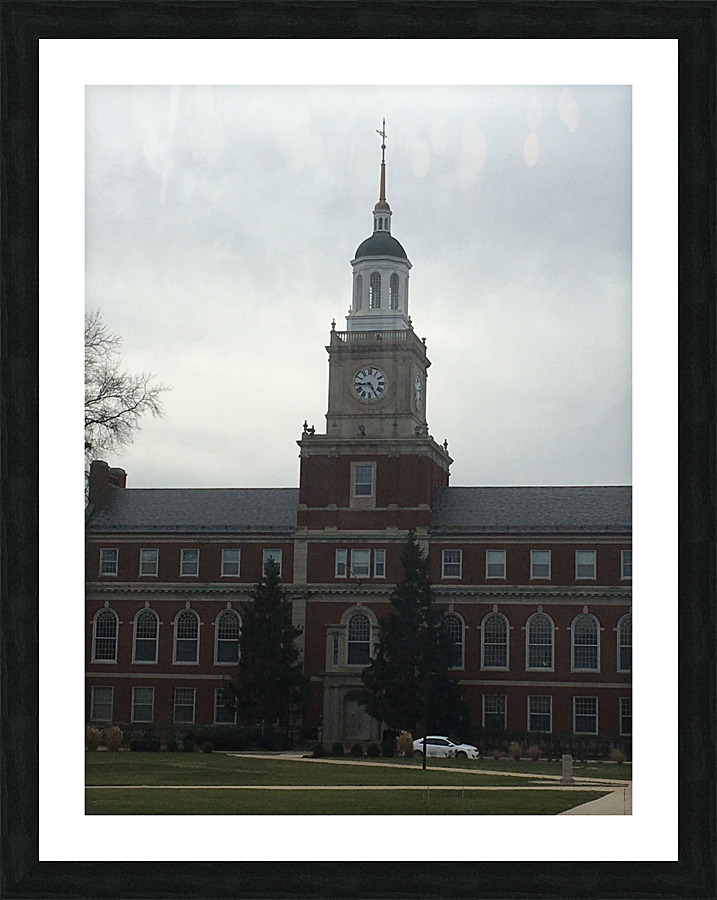 Howard University Founders Library Picture Frame print
