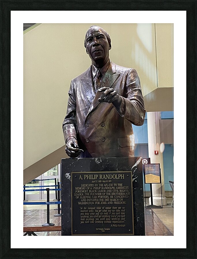 A. Philip Randolph Picture Frame print