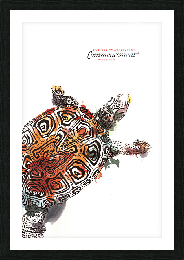 University of Maryland Commencement 2020 Picture Frame print