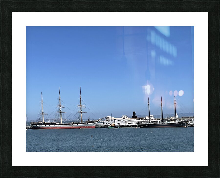 Maritime Boats on San Francisco Bay - 2 Picture Frame print