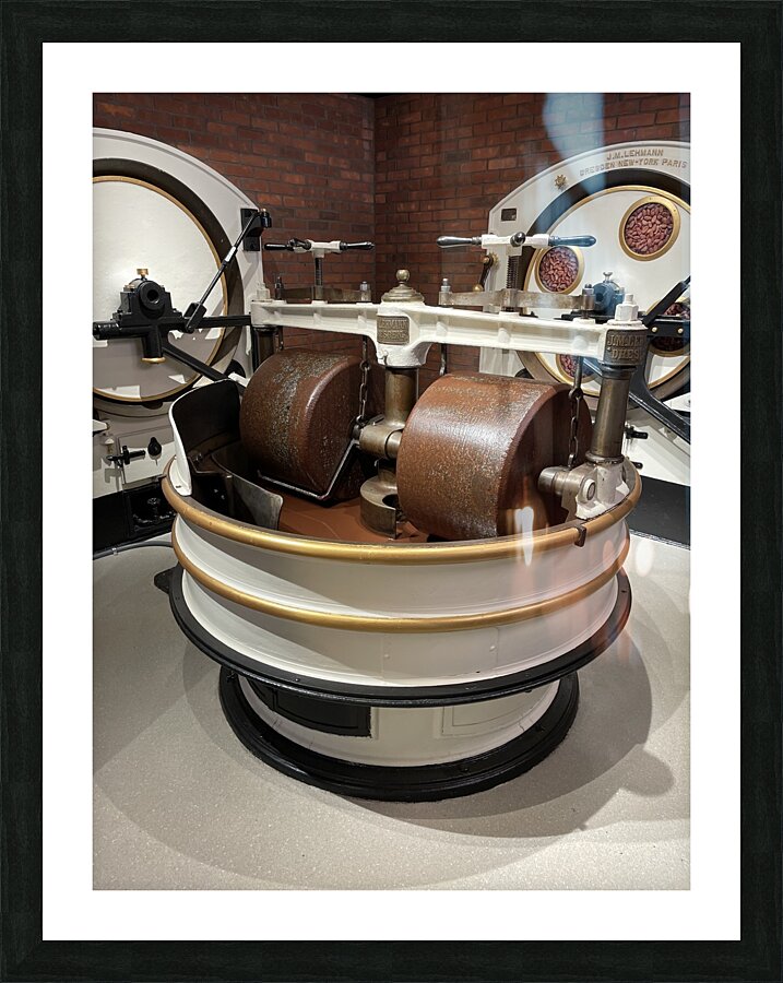 Ghirardelli Chocolate Machine Picture Frame print