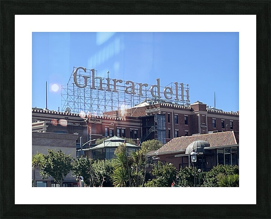 Ghirardelli - San Francisco Picture Frame print
