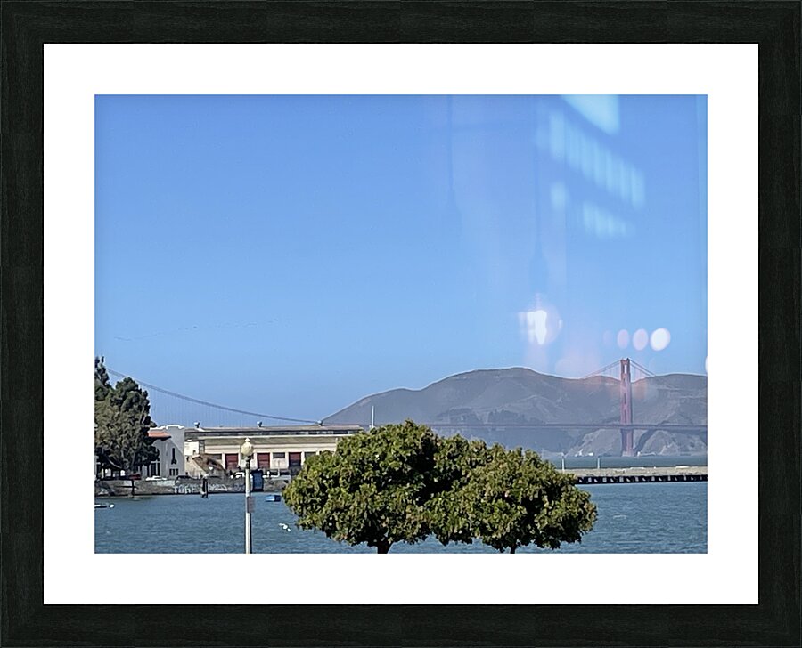 The Golden Gate Bridge Horizon - San Francisco Picture Frame print