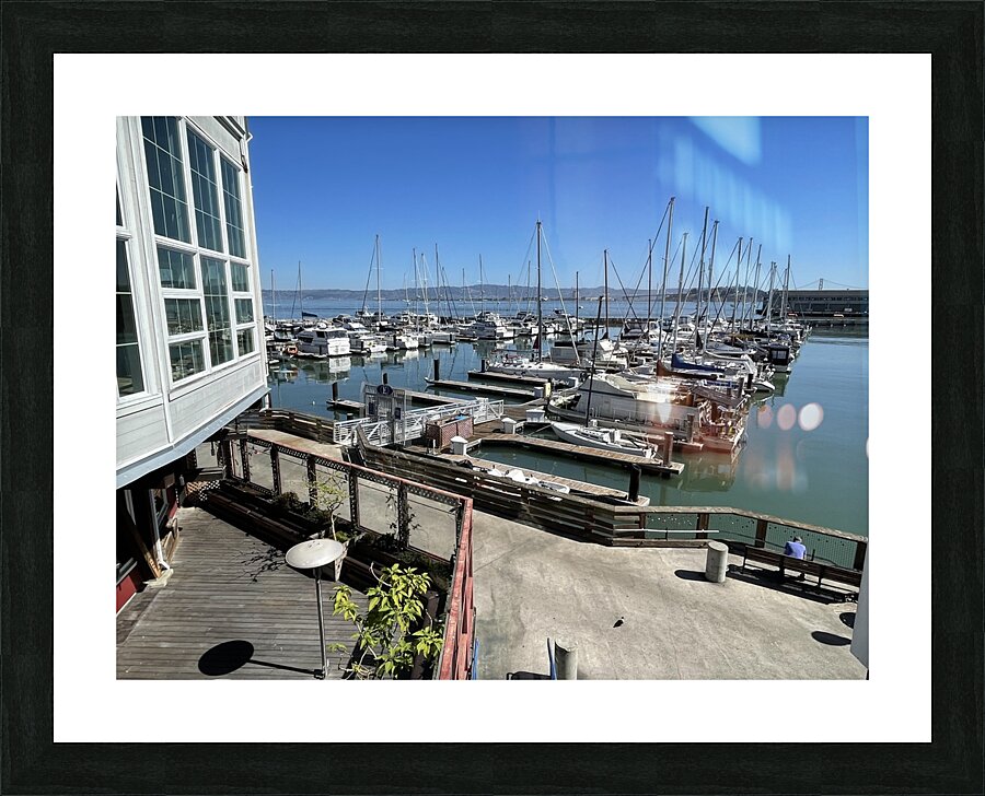 The Marina at Fishermans Wharf - San Francisco - 1 Picture Frame print