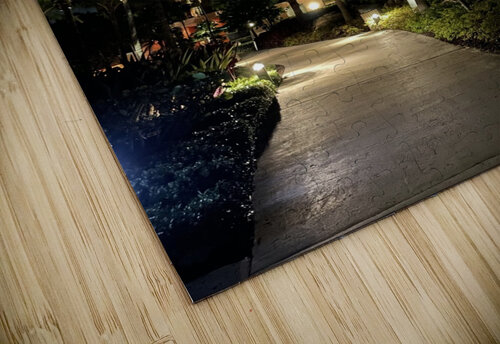 Bahamas Resort at Night mouserack puzzle