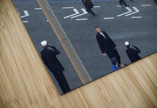 Barack & Michelle Obama Inaguration Walk 2013 -2 mouserack puzzle