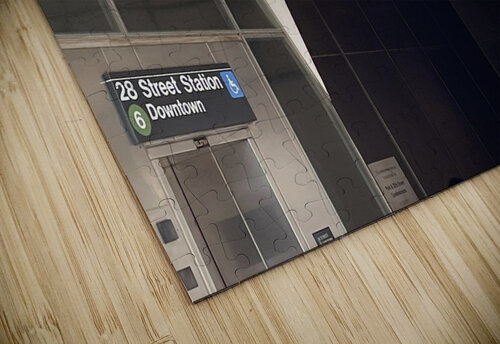 28th Street Station in NYC mouserack puzzle