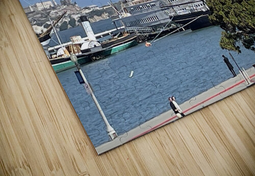 Maritime Boats on San Francisco Bay - 2 mouserack puzzle