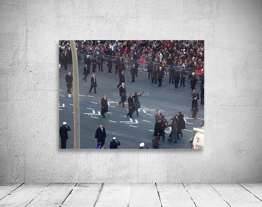 Barack & Michelle Obama Inaguration Walk 2013 -2 Wall Preview